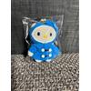 Sanrio Portachiavi Hello Kitty vintage blu raro 20+ anni da collezione