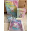 NESSUNA MARCA Sanrio Hello Kitty Lottery set 5 pezzi cassa orologio specchio ciondolo borsa...