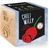 Feel Green - Ecocube, Peperoncino Willy (Potenza del Piccante 6), Idea Regalo (100% Ecologica), Kit per Far Crescere la Propria pianta, Piante in cubi di Legno, Prodotto in Austria