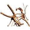 WabiFlur - Legno Redwood Naturale per Acquario Nano Garden e Terrari - Ricrea Un Ambinete Selvativo e Unico, Taglia Medium Pezzo Singolo 15-20 cm