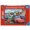 Ravensburger Spielverlag Ravensburger 10615 - Disney Cars: Gare Avvincenti - Puzzle XXL da 100 pezzi
