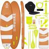 HUIIKE Tavola Sup Gonfiabile Adulti 10' Convertibile in Kayak. Stand Up Paddle, 130 kg