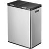 EKO - Essential Touch Recycler 2 30+30 litri - Acciaio inox plastica - Acciaio inox opaco