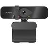Savio Webcam Savio CAK-06 USB, nera, con risoluzione in pixel