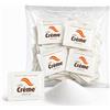 Caffè Crème Zucchero Bianco Extrafino, 100 Bustine da 5 g | Zucchero bianco extrafino ad alta solubilità; bustine monodose pratiche per caffè, tè, cappuccino, bar e ufficio