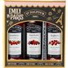 St. Dalfour St Dalfour Emily in Paris Marmellata Confezione Regalo: Fragola, Quattro frutti, Lampone, 3 x 284g, senza zucchero aggiunto, 100% frutta