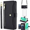 Asuwish Custodia per telefono per OnePlus 9 Pro One Plus 9Pro 5G Custodia a portafoglio e protezione per lo schermo con cerniera porta carte di credito supporto in pelle accessori protettivi su 1Plus
