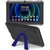 Haehne Tablet Android, Tablet 7 Pollici, con Supporto, Compatibile con la scheda TF da 256 GB, Blu