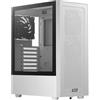 XPG Valor MESH (alloggiamento compatto ATX Mid-Tower, design del pannello frontale in rete, pannello laterale in vetro temperato da 3 mm, 4 ventole da 120 mm preinstallate)