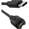 Amzpas USB C Caricatore per Garmin Fenix 8 7 7S 7X, 6 6S 6X Pro, Fenix 5 5S 5X Plus,Veloce Cavo di Ricarica USB C (100cm)