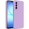 Captor Cover Samsung A17 Custodia Colorata in Silicone Liquido, Antiurto, Flessibile, Bordo Rialzato per Schermo e Fotocamera Con Microfibra Interna per Cover A17 Samsung (Viola Lilla)