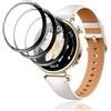 Yiunssy Pellicola Protettiva per Huawei Watch GT 4 46MM [3 Pezzi], Soft HD Protezione Schermo, 3D Curved Edge to Edge, Antigraffio, Senza Bolle, Flessibile Pellicola Schermo per Huawei Watch GT 4 46MM