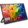 Atlantis Monitor Portatile 16" IPS Full HD, HDMI/USB-C, sotto 1 kg