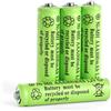 AXFEE 4 Batterie Ricaricabili AAA, 600mAh 1,2 V NiMH AAA Pile Ricaricabili