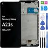 iYAiYO Schermo LCD Display Digitalizzatore Touch Screen Ricambio Compatibile con Samsung A21s SM-A217F Schermo Completo con Cornice-Nero