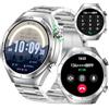 TAYSHILEY Smart Watch uomo 1,54 pollici HD Touch Screen Sport Fitness Tracker Bluetooth Chiamate IP67 Impermeabile 24/7 Frequenza Cardiaca/Pressione Arteriosa/Monitoraggio