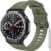 CHULN Cinturino in Morbido Silicone Compatibile con Amazfit T-Rex 3, Ajustable Sportivo Cinturino di Ricambio per Amazfit T-Rex 3.(No host)
