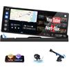 Jansite 4 in 1 Schermo per Auto Carplay Android Auto avec You.tube/Net.flix/Tik.tok