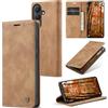 Sojlecyu Cover per Samsung Galaxy S26 Plus Custodia, a Libro Portafoglio in Premium Pelle PU Porta Carte Flip Case Supporto Protezione Case Cover per Samsung Galaxy S26 Plus, Marrone