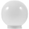 ULDIGI Paralume a globo in acrilico 15 cm lampada da parete esterna copriluce Paralume da patio facile da installare