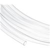 QUARKZMAN Tubo Flessibile in PVC, 4.5mm ID x 6.5mm OD - 15ft Tubo Trasparente Set Plastica Flessibile per Trasferimento dell'Acqua Olio Aria Irrigazione Acquario