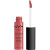 NYX Professional Makeup Soft Matte Lip Cream, Finish matte e cremoso, Colore extra-pigmentato, Long Lasting, Tonalità: Zurich