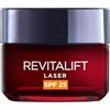L'Oreal Paris L'Oréal Paris Revitalift Laser X3 Crema Giorno Antirughe con SPF 25 - Tripla Azione - Vitamina C, Acido Ialuronico, Pro-Retinolo - 50 ML