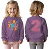 CM C&M WODRO 2° compleanno ragazza felpa I'm Two Cute stampante maglione secondo compleanno abbigliamento bambino bambino girocollo manica lunga annuncio abbigliamento autunno inverno maglione