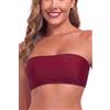 RELLECIGA Costume Donna Reggiseno Bikini Fascia Lambada Top