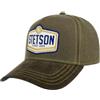 Stetson Wordmark - Berretto da baseball da uomo, con fibbia in metallo, con visiera primavera-estate, autunno, inverno, primavera, estate, autunno, inverno