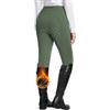 baleaf Pantaloni termici da equitazione da donna, con seduta completa, foderati in pile, tasche posteriori