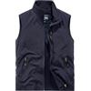 Generisch Gilet da uomo sottile senza maniche primavera gilet da lavoro con molte tasche, estivo, leggero, per il tempo libero, traspirante, ad asciugatura rapida, per attività all'aria aperta