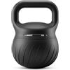 Squatz Kettlebell da allenamento, morbido, per uso a casa, palestra, base ammortizzante, manico antiscivolo extra largo, per esercizi di forza e fitness