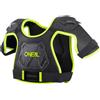 O'NEAL | Protezione del Petto | Bambini | Motocross | Facilmente Regolabile, Stampo in plastica iniettato per Una Maggiore Protezione, età 4-9 | Pee Wee Chest Guard | Nero Giallo Neon | Taglia XS/S