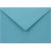 Netuno 25 buste lettera blu azzurro formato C6 114x 162 mm 110g Woodstock Azzurro buste per lettere belle per partecipazioni matrimonio compleanno inviti battesimo comunione Natale Pasqua