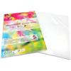 EVG Evergreen Goods 15 Fogli A4 Carta trasparente lucida autoadesiva per stampanti a getto d'inchiostro | Fogli adesivi in vinile stampabile | Carta da stampa trasparente ad per etichette e stampa adesivi