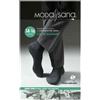 GLORIA MED SpA Calze contenitive a compressione graduata ModaSana gambaletto unisex 140 denari colore antracite per benessere e circolazione delle gambe