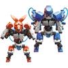 CONSTRUCT & CREATE Robot Boxe Idraulici Kit Costruzione, Madbo vs Kangbo Battle Set, Gioco Pugilato 2 Giocatori, STEM Ingegneria Senza Batterie, Regalo Educativo Ragazzi 10+, 327 Pezzi