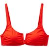 United Colors of Benetton Reggiseno Imbottito 3P5H5R1JZ Parte Superiore del Bikini, Rosso Brillante 9T5, S Donna