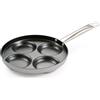 Tescoma 606952 Padella 4 cerchi, anche per induzione ø 24 cm fori 9 cm