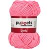 Puppets Lyric, spessore: 8, presentazione: 50 G, lunghezza: 70 m, filato all'uncinetto rosa