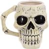 Puckator Tazza in Ceramica a Forma di Teschio Antico 460ml, Grande, Tazze Particolari e Stravaganti, Ancient Skull Head
