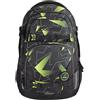 Coocazoo zaino della scuola Porter School Backpack Lime Flash nero