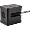 QYOEGSQ Dispositivo rimozione polvere antistatico pellicola elettrica,for negativi | Spazzola pellicola motorizzata con 8 file setole nylon rimovibili su entrambi i lati,pulitore elettrostatico(Black)