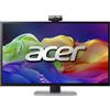 Acer PE270XT Business Touch Monitor 27 (69 cm) 5K (QHD), QD-LED, 60Hz DP/Type-C, 30Hz HDMI, 4ms (GTG), 2xHDMI 2.1, DP 1.4, USB-C, USB HUB, HDR, altezza regolabile, Delta E<1