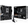 ASUS TUF GAMING A620M-PLUS WIFI, Scheda Madre AMD mATX, Slot DDR5, Nera