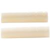 Musiclily Musclily Pro 44mm Capotasto in Osso Fondo Piatto 44,07x4,98x9,30mm2 Pezzi | Pre-scanalato,per Chitarra Elettrica tipo LP