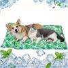 Qoosea Tappetino Rinfrescante per Cani e Gatti, Tappeto Refrigerante con cuscino Gel Atossico per Animali, Tappetini Gatti in Gel Autorinfrescante Pet Cooling Mat in Estate - 30 * 40CM