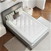 Novilla Topper Materasso Matrimoniale 120x190cm 5cm Effetto Piuma Morbido