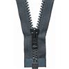YKK Cerniera con estremità Aperta, N. 580 Nero, 71 cm Length